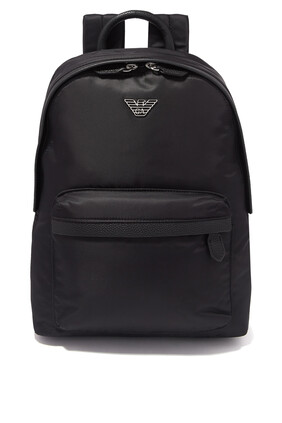 Eagle Logo Nylon Backpack